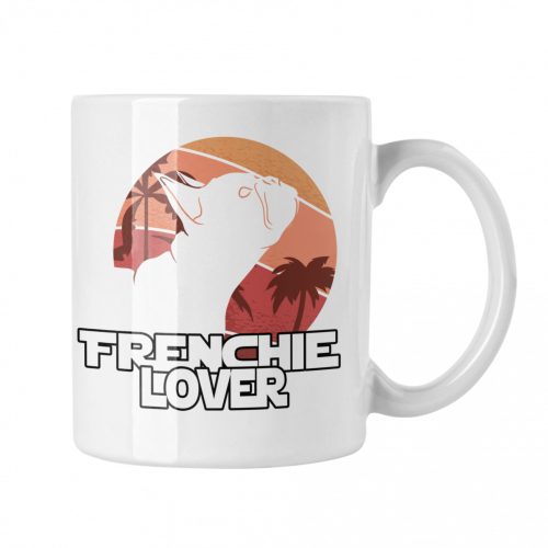 Frenchie lover - Fehér Bögre
