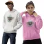 Mindent látó szem - Unisex Kapucnis Pulóver