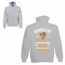 A horgászat olyan, mint a sex - Unisex Zipzáros Pulóver