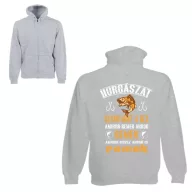 A horgászat olyan, mint a sex - Unisex Zipzáros Pulóver