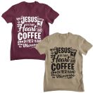 Jézussal és kávéval megállíthatatlan vagyok - Férfi Póló
