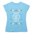 Csúnya Karácsonyi Női Pólók - Egyedi szöveggel és képpel