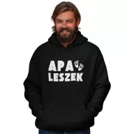Apa leszek - Kapucnis Pulóver