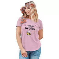   Bee-utiful anya és méhecskéi - Személyre Szabható - Női Póló