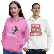 Motivációs Kapucnis Pulóverek