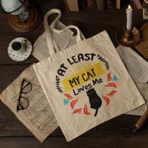 Macskás Vászontáska Kollekció