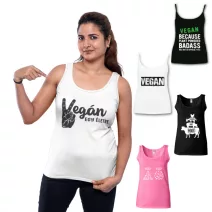 Vegán és Állatvédő - Női Topok és Atléták
