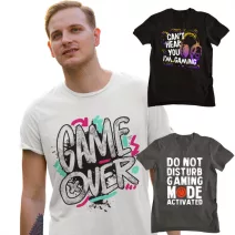 Gamer Férfi Pólók