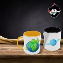 Naprendszerünk Színes Bögrék