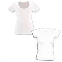 Mély kivágású és Csónaknyakú Női Pólók