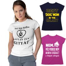 Kutyás Női Pólók