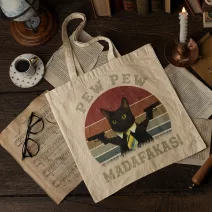 Pew-Pew Madafakas Vászontáska Kollekció