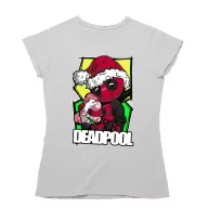 Cuki Deadpool - Karácsonyi Női Póló