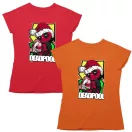 Cuki Deadpool - Karácsonyi Női Póló