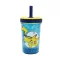 Pokémon felboríthatatlan csúszásgátlós műanyag pohár szívószállal - 370ML
