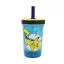 Pokémon felboríthatatlan csúszásgátlós műanyag pohár szívószállal - 370ML