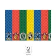   1db Papír Asztaliterítő 120x180cm HARRY POTTER HOGWARTS HOUSES