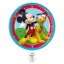 8db papírtányér 20cm MICKEY ROCK THE HOUSE