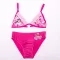 Hercegnők kislány fürdőruha - kétrészes fürdőruha - pink - 110