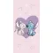 Disney Stitch Love 100% pamut strandtörölköző - 70x140 cm