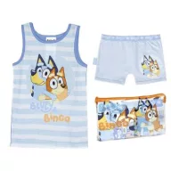   Bluey 100% pamut fehérnemű szett - trikó+boxeralsó gyerekeknek