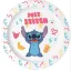Stitch BPA mentes mikrózható műanyag lapostányér