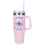 Stitch aloha rózsaszín rozsdamentes acél szigetelt thermo kulacs 900ML