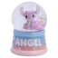 Hógömb - Stitch Angel