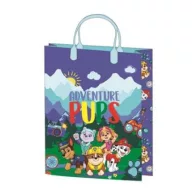  Ajándéktasak 32x27x10cm, laminált műanyag felülettel - Paw Patrol Pink