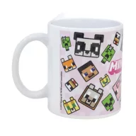   Minecraft kerámia reggeliző bögre 325ML ajándék dobozban 
