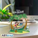 Disney akril dioráma figura Lilo & Stitch Hammock