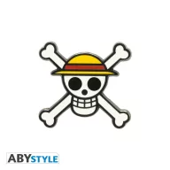 One Piece kitűző Koponya