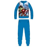   Bosszúállók polár pizsama - téli vastag gyerek pizsama - világoskék - 110