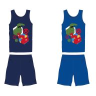   Bosszúállók pamut nyári együttes - trikó-rövidnadrág szett - sötétkék - 104