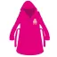 Barbie kapucnis pamut köntös gyerekeknek - pink - 146-152