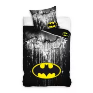 BATMAN Ágyneműgarnitúra 100% pamut 140x200 + 65x65