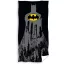 Batman gyerek strandtörölköző - 100% pamut - 70x140 cm - fekete