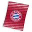 FC BAYERN MÜNCHEN Coral fleece takaró 130x170cm 240GSM vastag puha prémium anyagból