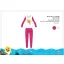 Baby Shark gyerek jersey pizsama - pamut pizsama - pink - 98