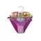 44 Csacska macska fürdőruha alsó kislányoknak - lila - 104