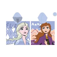 Disney Jégvarázs gyorsan száradó poncsó - 55x110 cm