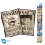 One Piece Set 2 Poszters Chibi 52x38cm Wanted Luffy & Zoro