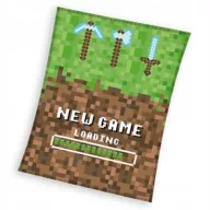 Minecraft Coral fleece takaró 150x200cm