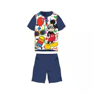   Nyári rövid ujjú gyerek pamut pizsama - Disney Mickey egér