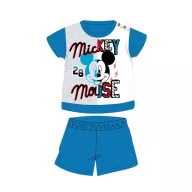 Nyári rövid ujjú pamut baba pizsama - Disney Mickey egér