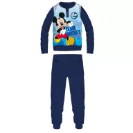   Disney Mickey egér polár pizsama - téli vastag gyerek pizsama - sötétkék - 128