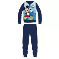   Disney Mickey egér polár pizsama - téli vastag gyerek pizsama - sötétkék - 98