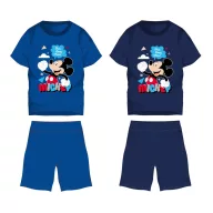   Disney Mickey egér pamut nyári együttes - póló-rövidnadrág szett 