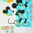 Téli pamut gyerek pizsama - Mickey egér - sötétkék - 122