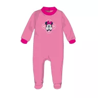   Disney Minnie egér baba velúr rugdalózó - roz - 1-3 hónapos babának